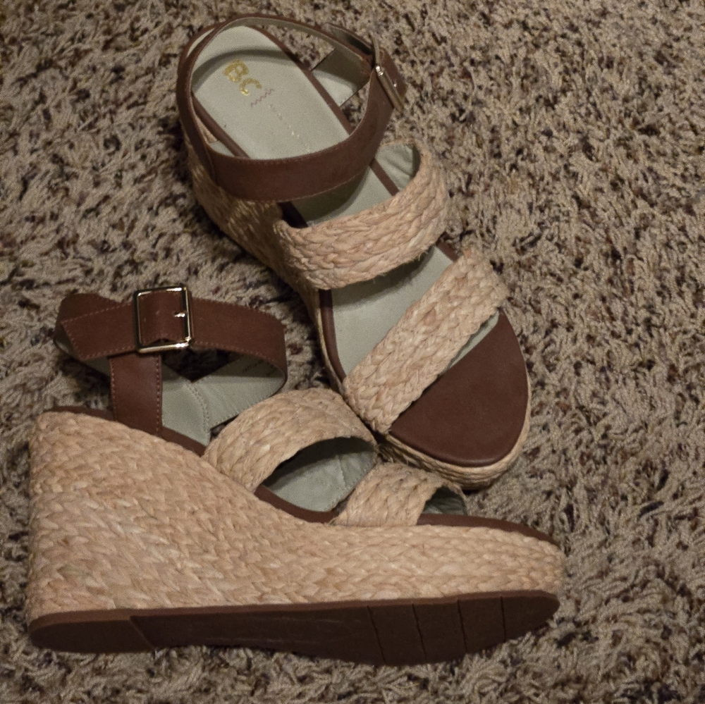 Born in California wedge heel sandals